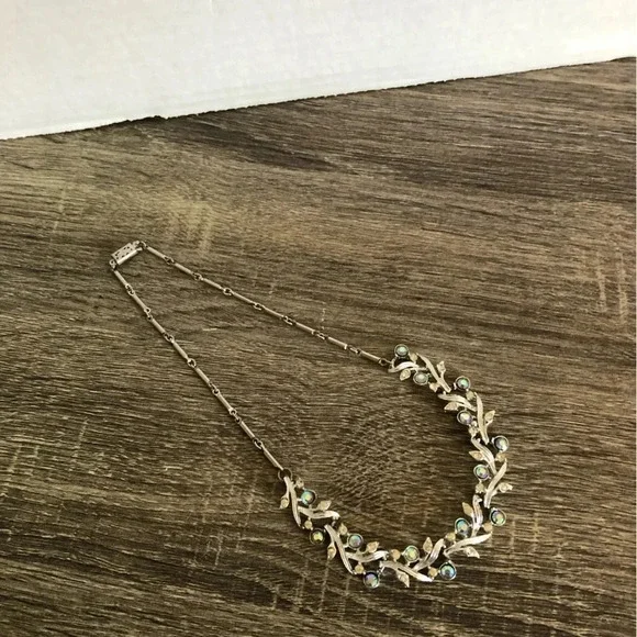 Vtg Rhinestone  Necklace - Picture 4 of 9